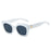 Cat Eye Jelly Color Sunglasses Women Retro Rivets Men Leopard Shades UV400 Sun Glasses