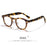 HBK Retro Oval Glasses Frames Transparent Lenses Men High Quality TR-90 Frame Glasses Women's Reading Computer Eyewear