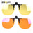 Polarized Clip-On Glasses Yellow Lenses For Night Vision Red Lenses Better Sleep Orange Gaming Glasses Blue Light Blocking