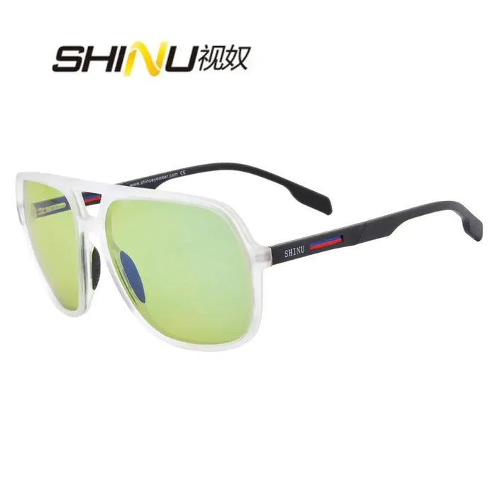 Gafas de sol polarizadas para hombre Tr90 Vintage Anti-UV Conducción Gafas negras Lentes de sol rectangulares para hombre Personalizadas