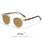 HBK Fashion Polarized Sunglasses Men Round TR90 Frame Fashion Sun Glasses Women Driving Sports UV400 Lunette De Soleil Homme