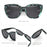 ZENOTTIC Gafas de sol polarizadas de mariposa, de moda, marco grueso para mujer, gafas de sol de acetato para conducir, protección UV400