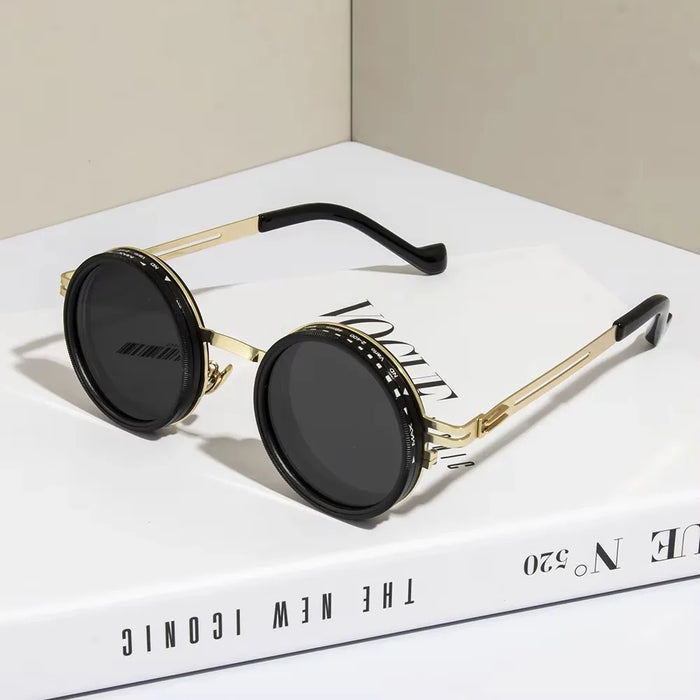 New ND2-400 Adjustable Dimming Glasses 9 Level UV400  Sunglasses With Glasse Case ND Filter Eyewear Outdoor