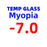 Optical Myopia Scuba Diving Mask Snorkel Set Tempered Glass,Dry Top Swimming Googles Nearsighted Lenses Short-Sighted