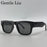 Lunettes de soleil rétro steampunk carrées photochromiques pour hommes, marque de luxe, design oversize, monture épaisse, rivet, lunettes de soleil pour homme