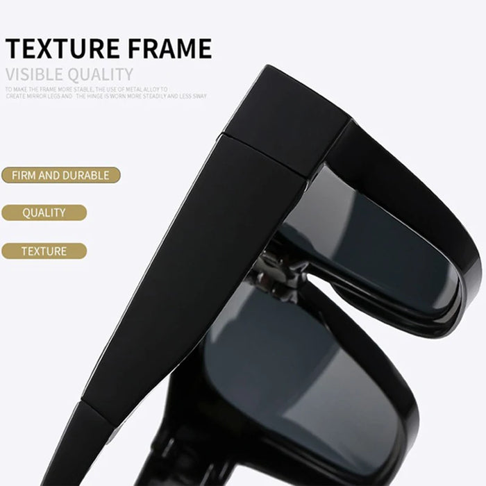 Foldable prescription sunglasses, simple and versatile, unisex, foldable sunglasses for driving.