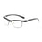 Lunettes de presbytie élégantes à demi-monture sourcilière, anti-lumière bleue, en résine haute définition TR90, pour hommes et femmes sportifs