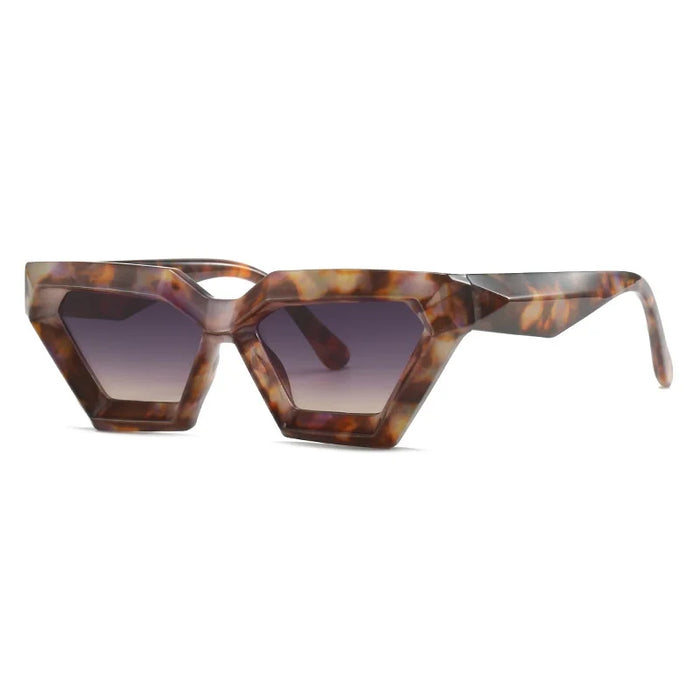 New Square Women Sunglasses Vintage Designer Fashion Men Cat Eye Sun Glasses Big Shades Luxury Brand Female Oculos UV400 Gafas