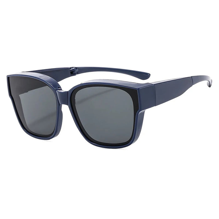 Foldable prescription sunglasses, simple and versatile, unisex, foldable sunglasses for driving.