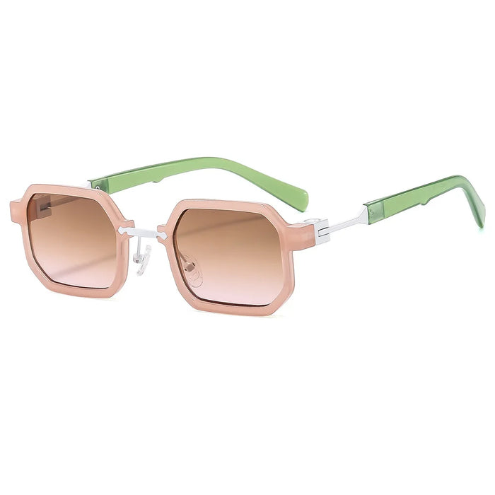 Square Sunglasses Women Brand Designer Men Green Sun Glases Driving Fishing UV400 Luxury Oculus