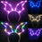 10pcs Adult Kids LED Glow Party Sequin Cat Bunny Crown Flower Headband Halo Light Up Wreath Hairband Birthday Gift Wedding