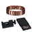 Wristband Magnetic Pure Copper Bracelets Male 21mm Wide Chain High Magnet Arthritis Pain Relief Health Energy Jewelry for Men