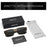 ZENOTTIC Gafas de sol retro rectangulares para hombre y mujer, polarizadas con protección UV400, clásicas, a la moda para conducir
