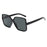 Oversize Square Sunglasses Women Retro Fashion Luxury Brand Personlity Gradient Black Sun Glasses Female Outdoor Shades