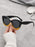 Gafas de Sol Clásicas Ojo de Gato para Mujer, Gafas de Sol Retro de Moda con Montura Gruesa para Exteriores