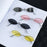 Summer Retro Small Oval Sunglasses Ladies Vintage Shades Cat Eye Sun Glasses Men Women Rectangular Eyeglasses Protection 400UV