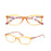 Women Reading Glasses Oval Stylish Frame Readers Eyeglasses Spring Hinge Lightweight Wear Glasses for Female with Diopter