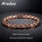 ARADOOPure Copper Bracelet for Women 99.99% Magnetic Therapy Jewelry, Vintage Style Gift for Her