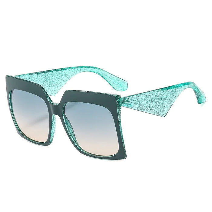 New Two-color Frame Square Sunglasses Women Retro Trending Luxury Female Eyewear Shades UV400 Sun Glasses Brand Oculus