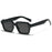Ins Gafas de Sol Cuadradas de Moda Populares Mujer Retro VERDE Tonos UV400 Hombre Gafas de Sol de Tendencia