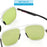 Gafas de sol polarizadas para hombre Tr90 Vintage Anti-UV Conducción Gafas negras Lentes de sol rectangulares para hombre Personalizadas