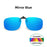VIVIBEE Gafas de Sol con Clip Abatible Polarizadas para Hombre Cuadradas UV400 Fotocromáticas de Visión Nocturna para Mujer Clásicas con Clip de Espejo