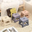 Adjustable Portable Folding Camping Stool Compact Space Saving Design Perfect for Outdoor Hiking Fishing Picnic Gift