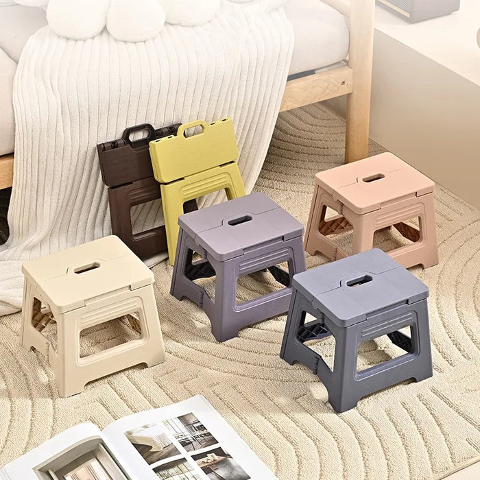 Adjustable Portable Folding Camping Stool Compact Space Saving Design Perfect for Outdoor Hiking Fishing Picnic Gift