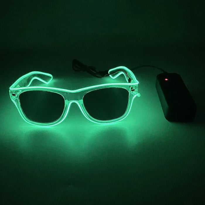 NUEVAS gafas LED, luces, fiestas rave, gafas luminosas con luces LED, gafas de sol LED, accesorios para bodas y fiestas SG05