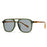 Ins Retro Double Bridge Square Women Sunglasses 2025 Fashion Leopard Print Gradient Lenses Men Trend Gafas de sol UV400