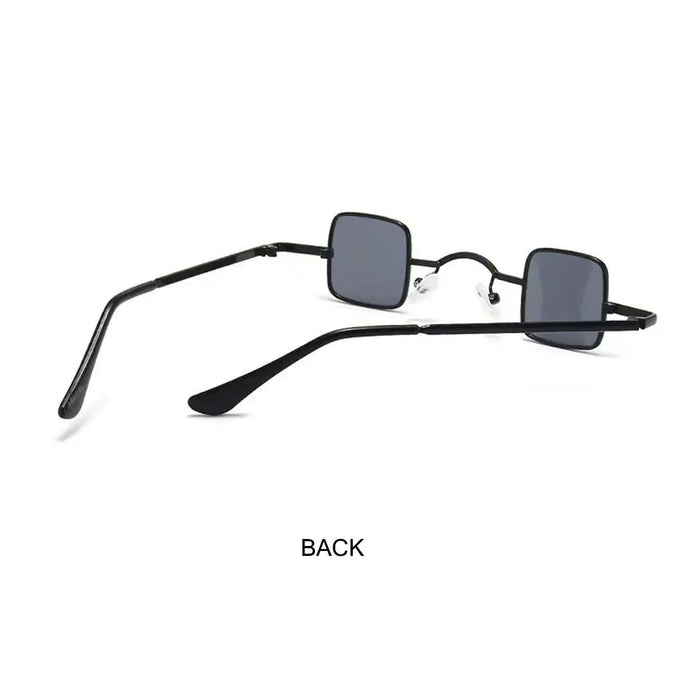 Fashion Small Square Sunglasses Ultra Light Metal Frame Hip Hop Punk Sun Glasses Candy Color Sunglasses Shades for Women Men
