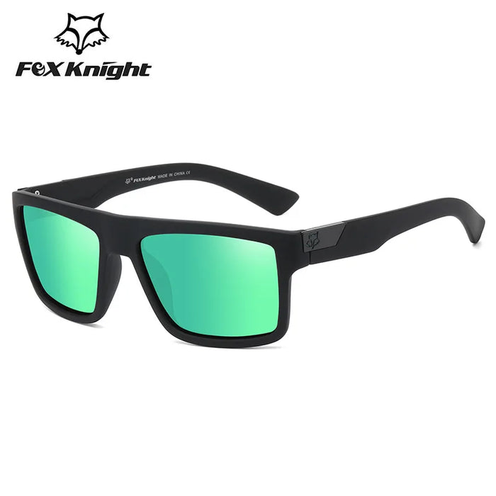 New Fox Knight Brand Square Sunglasses Women Men High Quality Glasses Outdoor Riding Fishing Sun Glasses Retro Shades Uv400