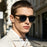 HBK New Square Retro Sunglasses Men Fashion Punk Sun Glasses Women Travel Driving Beach Eyewear Lunette De Soleil Femme UV400