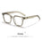 HBK New Fashion Square Glasses Frames Brand Design Unisex Frames Women Anti Bluelight Computer Glassesoptical Eyeglasses Frame