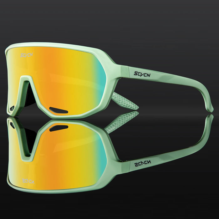 Scvcn Cycling Glasses Photochromic Sunglasses for Men Sun Mountain Bike Road Bicycle Eyewear Cycle Goggles Sports UV400 MTB