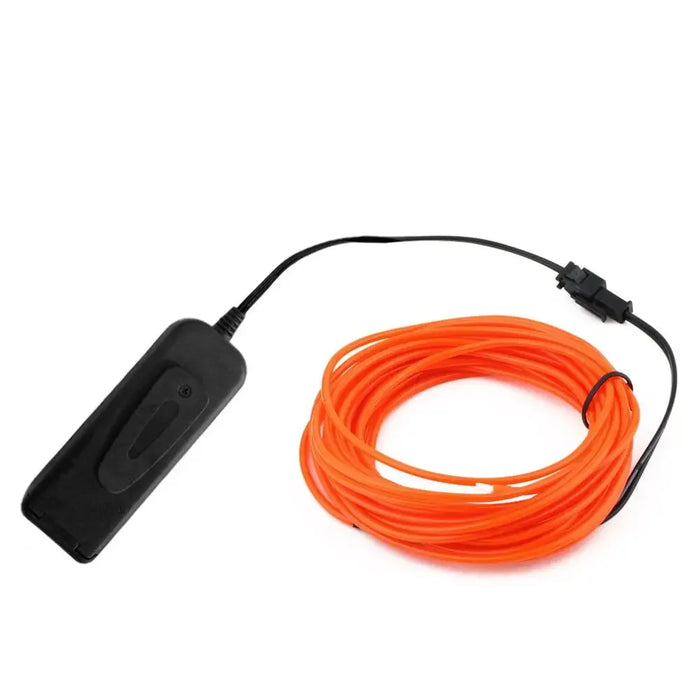 Flexible Neon Light Glow EL Wire Rope Cable LED Lights For Christmas Dance Rave Decoration DIY Shoes Clothing USB LED Strip Lamp