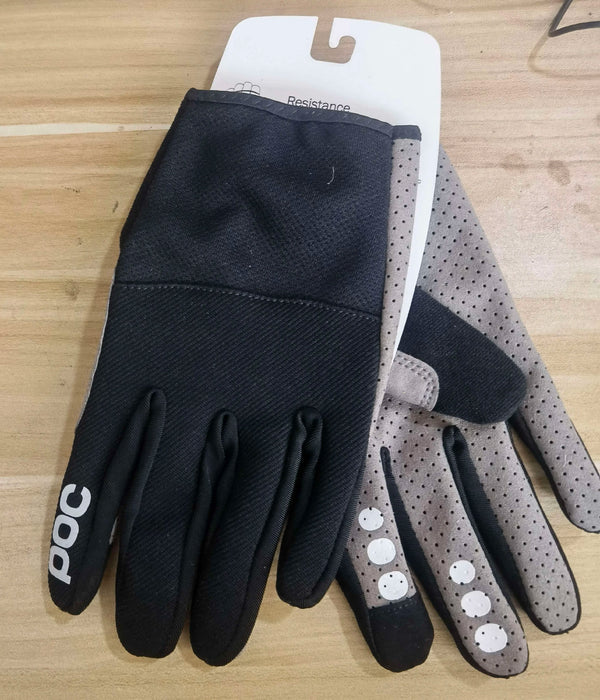 p0c 15 colour dh mx bike long finger all-season model wearable and comfortable riding gloves universal