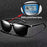 VIVIBEE Luxury Square Polarized Sunglasses Men Driving Blue Mirror Lens Classic Unisex Sun Glasses 2026 Trends Women Shades