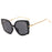 Fashion Cat Eye Sunglass Women Trendy Eyewear High Quality Luxury Brand Designer Sun Shades for Ladies UV400
