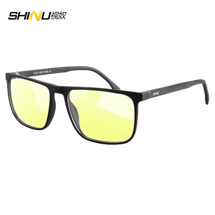 Presbyopic Men Reading Glasses 2.0 Intelligent Blue Light Lenses Blocking Harmful Light Only New Technique Blue Light 4.0
