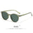 HBK Fashion Polarized Sunglasses Men Round TR90 Frame Fashion Sun Glasses Women Driving Sports UV400 Lunette De Soleil Homme