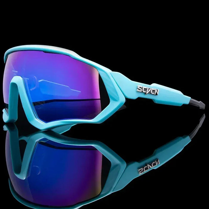 SCVCN-New Style Sunglasses Bicycle Eyewear Mountain Bike Cycl Goggles UV400 MTB Road for Men Photochromic Sport Cycling Glasses
