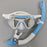 Professional Scuba Diving Mask Snorkeling Suit Adult Silicone Skirt Anti-Fog Goggles Swimming Equipment