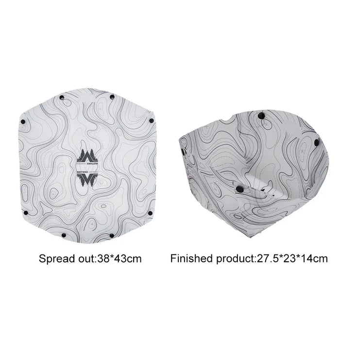 Outdoor Lightweight Folding Tableware Portable Bowl Dinner Plate Coffee Filter Funnel Water Cup Multi-purpose Camping Tableware