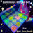Luminous Glitter Gel Face Body Art Makeup UV Glow in The Dark Waterproof Long Lasting for Party Rave Festival Cosmetic Tool