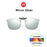 VIVIBEE Gafas de sol grandes con clip abatible polarizadas para hombre, clásicas, UV400, lentes fotocromáticas, gafas de sol para mujer