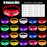 20-200Pcs Music & Sound Activated Led Bracelet for Wedding Glow Bracelet Light Up Bracelet Birthday Glow in The Dark Party Favor