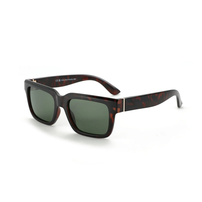 ZENOTTIC Gafas de sol retro rectangulares para hombre y mujer, polarizadas con protección UV400, clásicas, a la moda para conducir