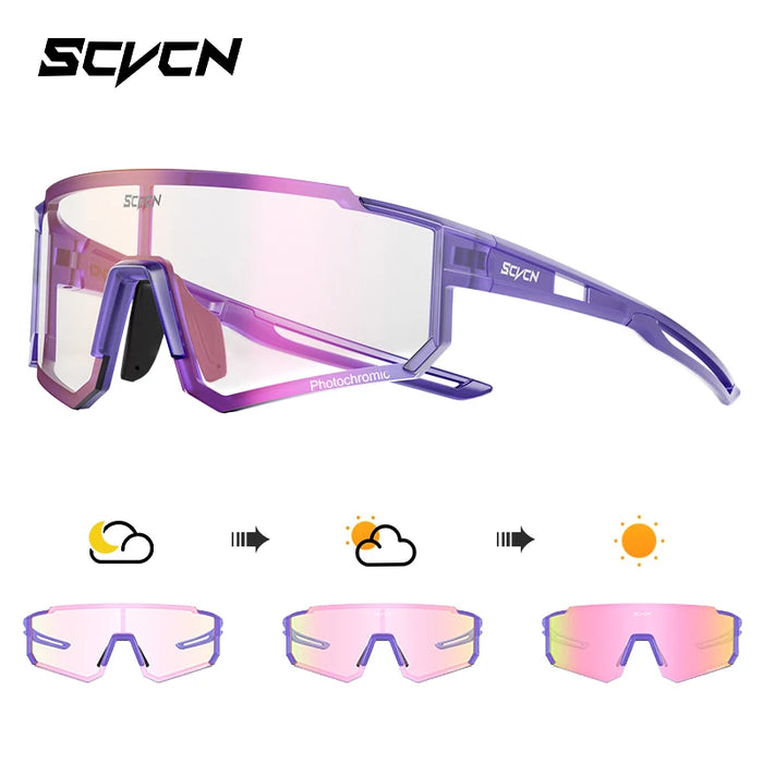 SCVCN MTB Bike Bicycle Camping Golf UV400 Glasses Women Baseball Fashion Street Sunglasses for Men Sport Y2K Cycling Glasses