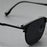 Lunettes de soleil carrées vintage en métal pour hommes et femmes, lunettes de protection UV400 tendance rétro unisexe